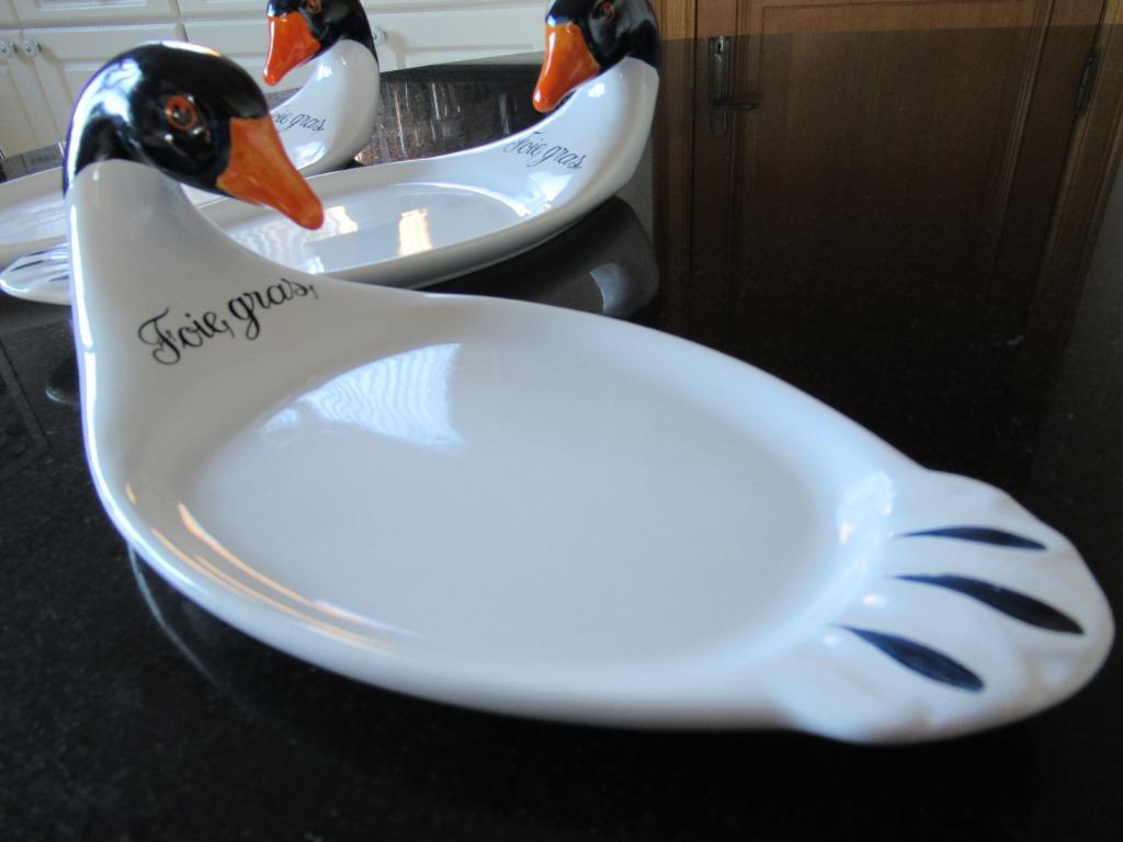 foie gras-schalen-REVOL-FRANCE-porselein-jaren 80-NIEUW, Huis en Inrichting, Keuken | Servies, Nieuw, Porselein, Ophalen of Verzenden