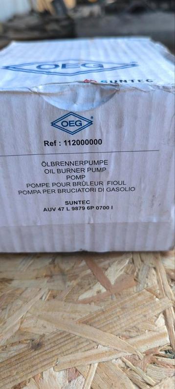 Pompe pour brûleur fioul : 50 € beschikbaar voor biedingen