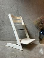 Tripp Trapp Stokke wit - 2 stuks!, Kinderen en Baby's, Kinderstoelen, Ophalen, Gebruikt, Meegroeistoel, Aanschuifbaar
