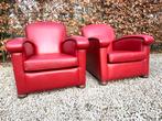 2 Art Deco Cigar Club Fauteuils in zeer goede staat 1930+-, Ophalen