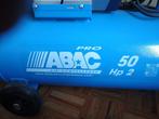 ABAC MONTECARLO OS20P Stille Compressor Olievrij 50 liter, Doe-het-zelf en Bouw, Compressors, Ophalen, 6 tot 10 bar, Zo goed als nieuw