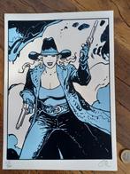 Ex-libris BD n/s MOEBIUS/GIRAUD Blueberry RARE 1/2, Eén stripboek, MOEBIUS, Ophalen of Verzenden, Zo goed als nieuw