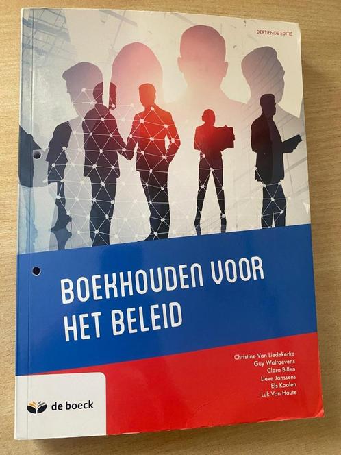 Boekhouden voor beleid, Boeken, Studieboeken en Cursussen, Gelezen, Hogeschool, Ophalen of Verzenden