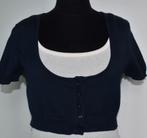 S. Oliver : Bolero / cropped vest / jasje / blauw / 36-38, Enlèvement ou Envoi, Taille 36 (S), Comme neuf, S.Oliver
