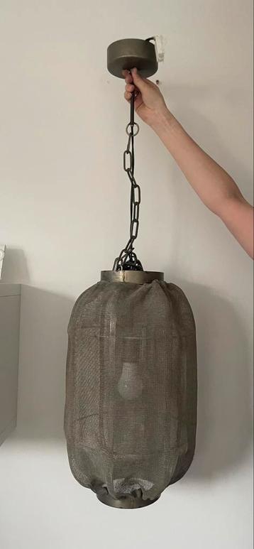 Industriële hanglamp – Metaal met gaasstructuur uniek design beschikbaar voor biedingen