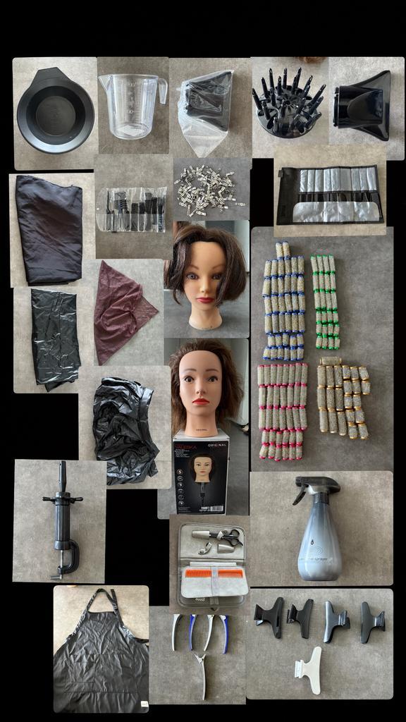 Kappersuitrusting voor school, Diversen, Schoolbenodigdheden, Ophalen of Verzenden