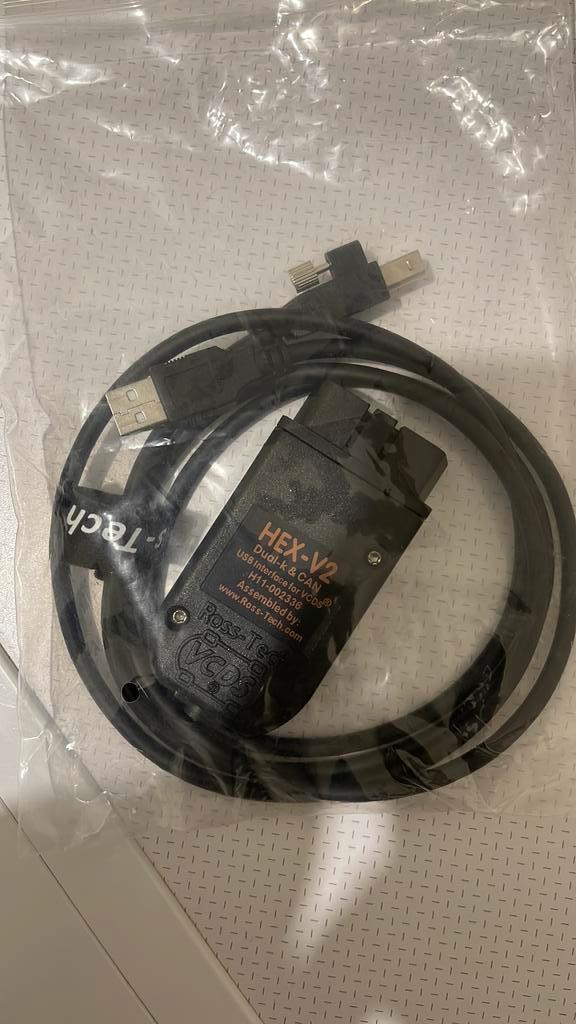 Real hex v2 OBD VCDS, Autos : Divers, Outils de voiture, Neuf, Enlèvement ou Envoi