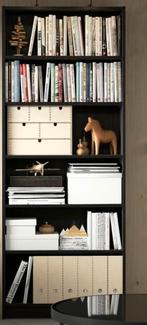 4 armoires bibliothèque ébène., Enlèvement