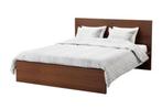 Bed ikea. In zeer goede staat. Geen beschadigingen, Huis en Inrichting, Slaapkamer | Bedden, Ophalen, Zo goed als nieuw, Bruin