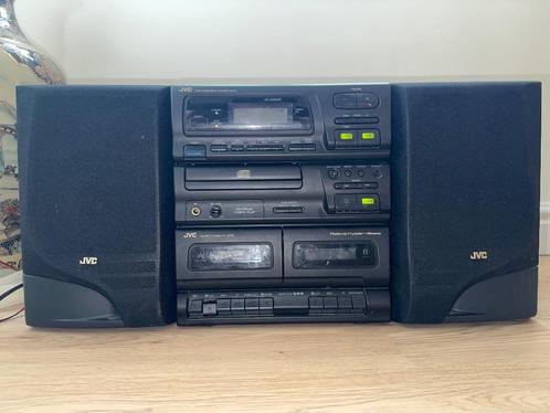 JVC Mini Component System DX-50, Audio, Tv en Foto, Stereoketens, Gebruikt, Cassettedeck, Cd-speler, Speakers, JVC, Ophalen