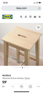 8 Tabourets de bar - Nilsolle  - IKEA, Ophalen, Zo goed als nieuw, Hout