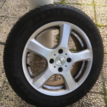 Michelin banden aluminium velgen 5 bat alu studs alpine h beschikbaar voor biedingen