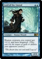 Lord of the Unreal - M12 - MTG - EX OF BETER, Hobby en Vrije tijd, Verzamelkaartspellen | Magic the Gathering, Ophalen of Verzenden