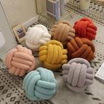 Knoopkogelkussen extra zacht beige GRATIS LEVERING, Huis en Inrichting, Woonaccessoires | Kussens, -, Verzenden, Beige, -