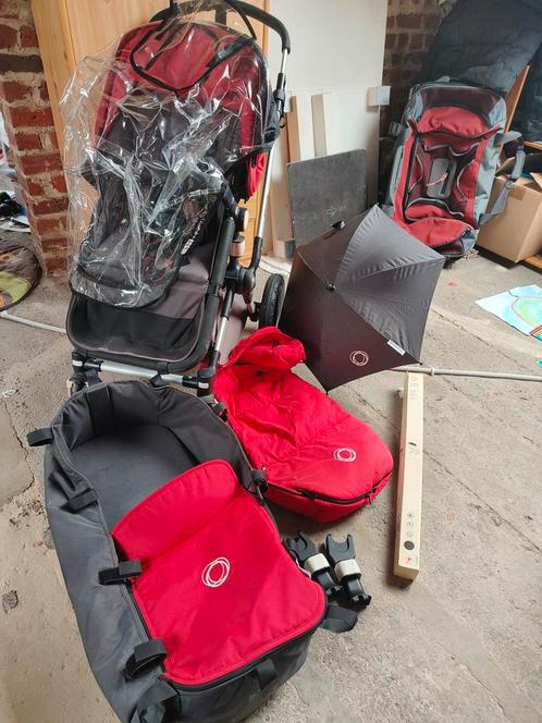 Buggy Bugaboo Cameleon 3, Kinderen en Baby's, Buggy's, Gebruikt, Overige merken, Regenhoes, Verstelbare rugleuning, Voetenzak
