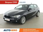 BMW 1 Serie 114 114i (bj 2015), Auto's, 1360 kg, Gebruikt, Zwart, 3 deurs
