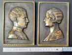 Royauté-plaques commémoratives, Antiquités & Art, Royauté belge, Enlèvement