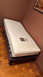 Eenpersoons elektrische boxspring met matras, Huis en Inrichting, Slaapkamer | Matrassen en Bedbodems, Ophalen, 90 cm, Eenpersoons