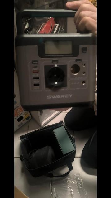 Swarey draagbare Stroomgenerator met zonnepaneel  beschikbaar voor biedingen