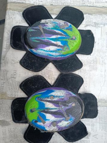 Knee sliders met titanium ,(gebruikt) beschikbaar voor biedingen