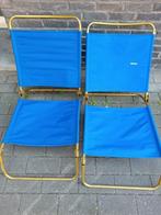 2 lage vouwstoelen voor strand tuin camping kamperen vissen, Ophalen, Gebruikt, Campingstoel