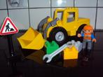 Lego duplo, bouwmachine met werkman, materiaal...., Enfants & Bébés, Jouets | Duplo & Lego, Duplo, Enlèvement ou Envoi