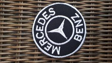 Patch thermocollant pour voiture Mercedes Benz - 78 x 78 mm, Enlèvement ou Envoi, Neuf