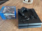 PlayStation 4 met 8 spelletjes (1T geheugen), Games en Spelcomputers, Ophalen, 1 TB, Met 1 controller, Original