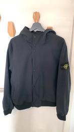 Stone Island jas voor het tussenseizoen, Kleding | Heren, Ophalen, Zo goed als nieuw, Maat 52/54 (L), Zwart