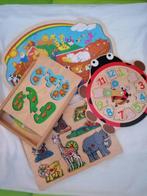 Houten speelgoed (13 stuks), Ophalen of Verzenden, Zo goed als nieuw, Overige typen