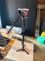 Manfrotto video monopod, Audio, Tv en Foto, Fotografie | Statieven en Balhoofden, Ophalen, Zo goed als nieuw, 175 cm of meer, Eenpoot