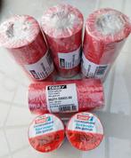 Tesa tape universeel. Kleur: ROOD., Ophalen of Verzenden, Nieuw