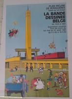 Affiche exposition  La bande dessinée belge à Ronquières, Enlèvement, Comme neuf