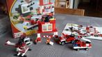 Bouwblokjes: brandweer met verschillende voertuigen, Kinderen en Baby's, Ophalen of Verzenden, Zo goed als nieuw