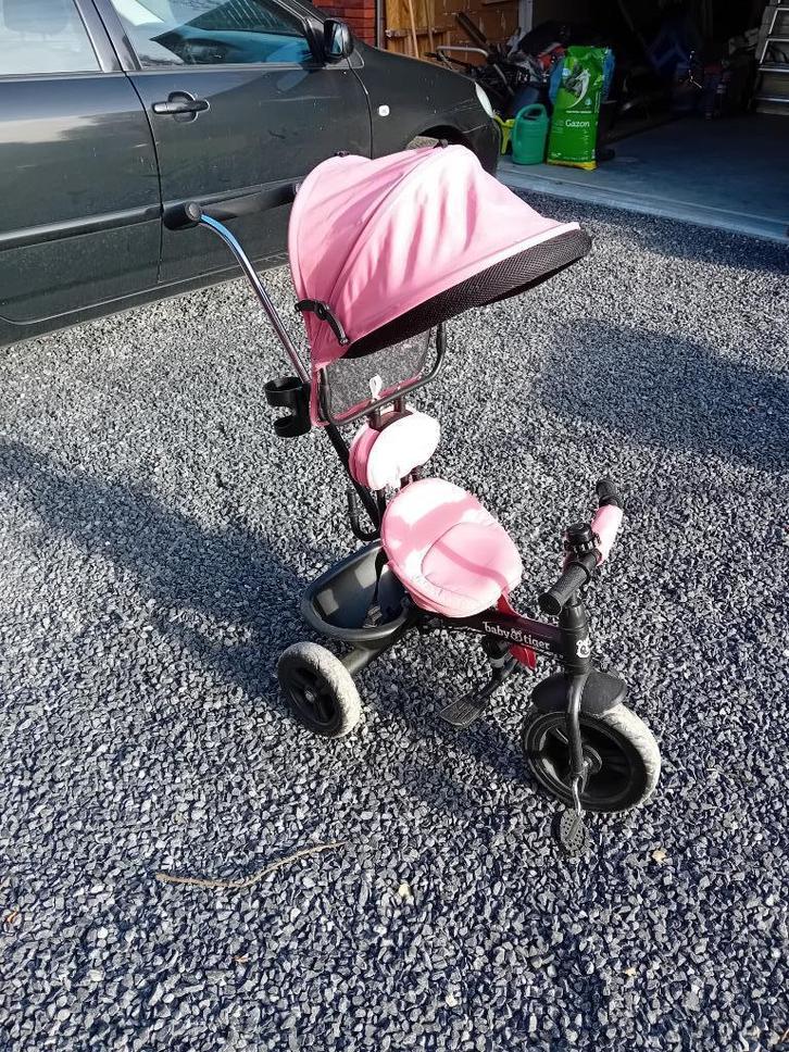 kinderfiets driewieler 'baby tiger', Fietsen en Brommers, Fietsen | Kinderfietsjes, Gebruikt, Minder dan 16 inch, Ophalen