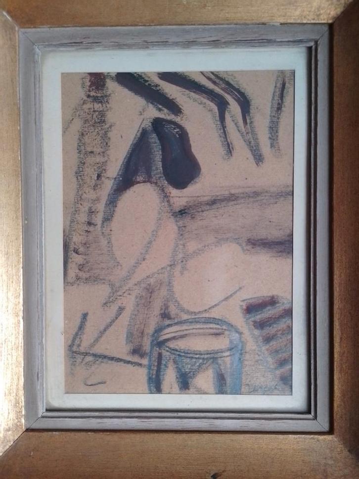 Floris Jespers  1889 - 1965  Zittende Congolese Palmboom, Antiek en Kunst, Kunst | Tekeningen en Fotografie, Verzenden