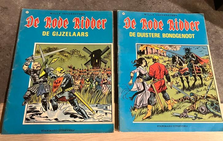 18 oplages van De Rode Ridder, Livres, BD, Comme neuf, Plusieurs BD, Enlèvement ou Envoi