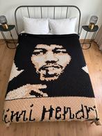 Jimi Hendrix deken handgemaakt, Ophalen, Zo goed als nieuw