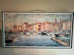 Haven van Saint Tropez Petar Jovanovic 1983, Antiek en Kunst, Kunst | Schilderijen | Klassiek, Ophalen