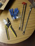 mengstaven, stootijzer, schroevendraaiers, Doe-het-zelf en Bouw, Gereedschap | Handgereedschap, Ophalen, Gebruikt