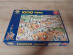 Jan van Haasteren - de tennisbaan - 1000 stuk - s3053, Verzenden, Zo goed als nieuw