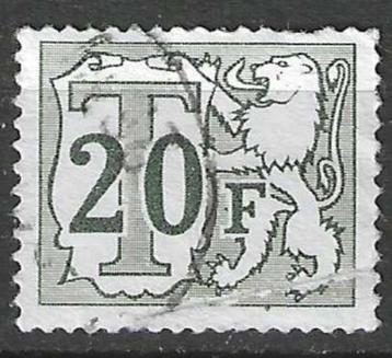 Belgie 1966 - OBP 72TX - Takszegel 20 F. (ST) beschikbaar voor biedingen