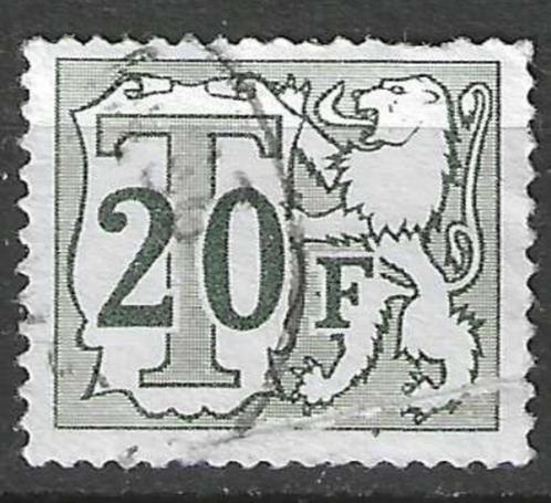 Belgie 1966 - OBP 72TX - Takszegel 20 F. (ST), Postzegels en Munten, Postzegels | Europa | België, Gestempeld, Gestempeld, Verzenden