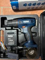 Ferm en Perel Acu boormachine prijs per stuk, Doe-het-zelf en Bouw, Gereedschap | Boormachines, Ophalen, Nieuw, Boormachine