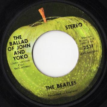 7"  The Beatles ‎– The Ballad Of John And Yoko (US Press)