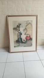 Sérigraphie encadrée par Rosina Wachtmeister, Enlèvement, Utilisé