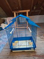 Blauwe vogelkooi, Animaux & Accessoires, Oiseaux | Cages & Volières, Enlèvement, Cage à oiseaux