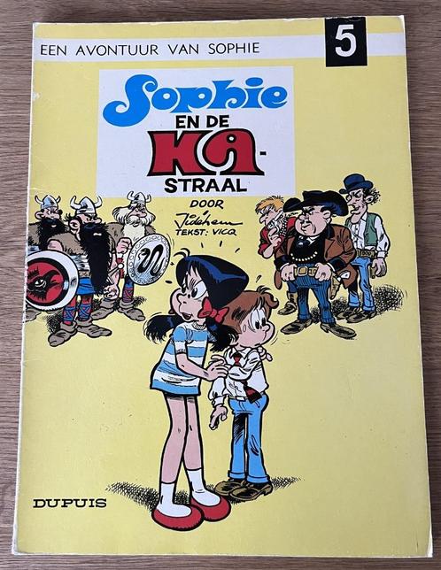 Sophie - Sophie en de Ka-straal -5(1981) Strip, Boeken, Stripverhalen, Gelezen, Eén stripboek, Ophalen of Verzenden