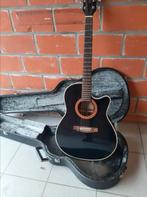 Ibanez Akoestische Gitaar Met Cutaway + Reiskoffer, Muziek en Instrumenten, Snaarinstrumenten | Gitaren | Akoestisch, Ophalen