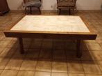 houten salontafel, Huis en Inrichting, Ophalen, 100 tot 150 cm, 50 tot 100 cm, Zo goed als nieuw